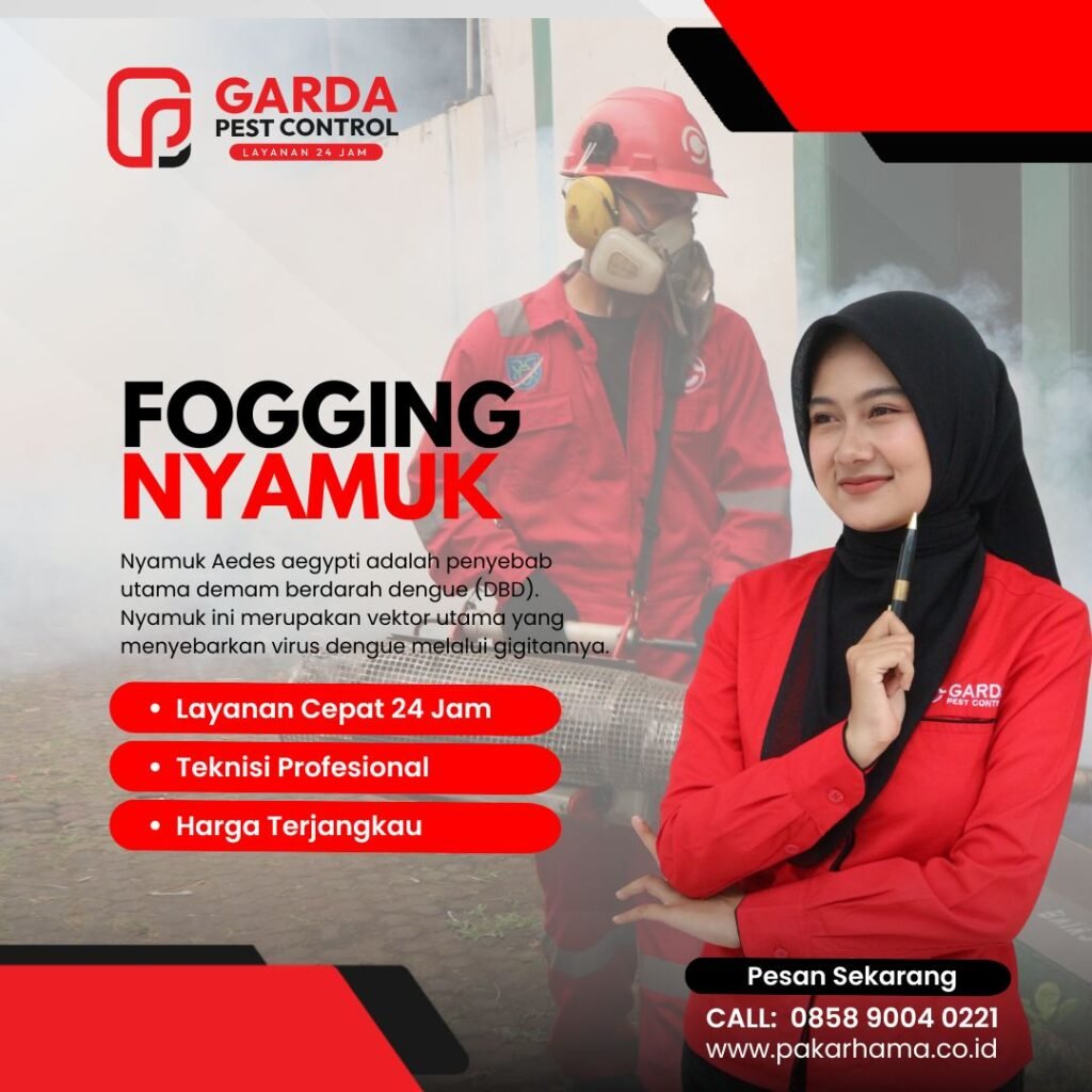 Jasa Fogging Nyamuk di Pekalongan Terbaik Berpengalaman