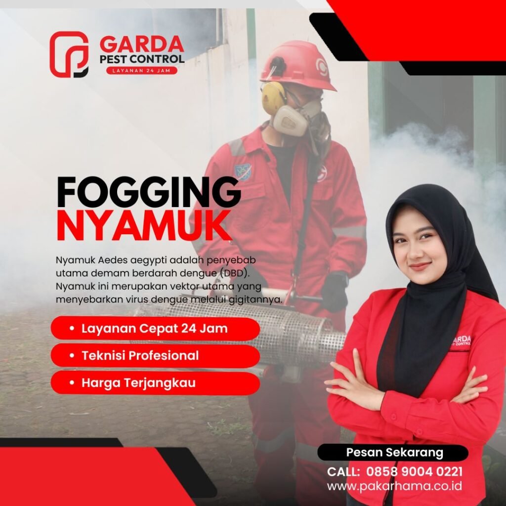 Jasa Fogging Nyamuk Sidoarjo Harga Terjangkau Berkualitas
