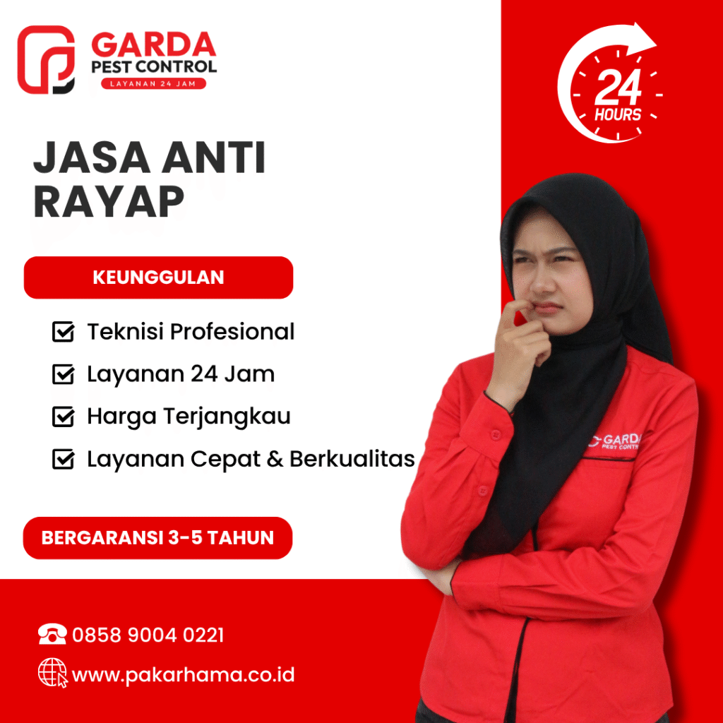 Jasa Pembasmi Rayap di Bekasi Sistem Pengumpanan Bergaransi