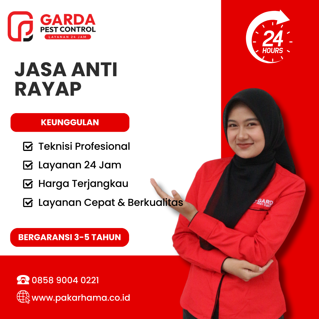 Jasa Anti Rayap di Tangerang Selatan Paling Banyak di Pesan