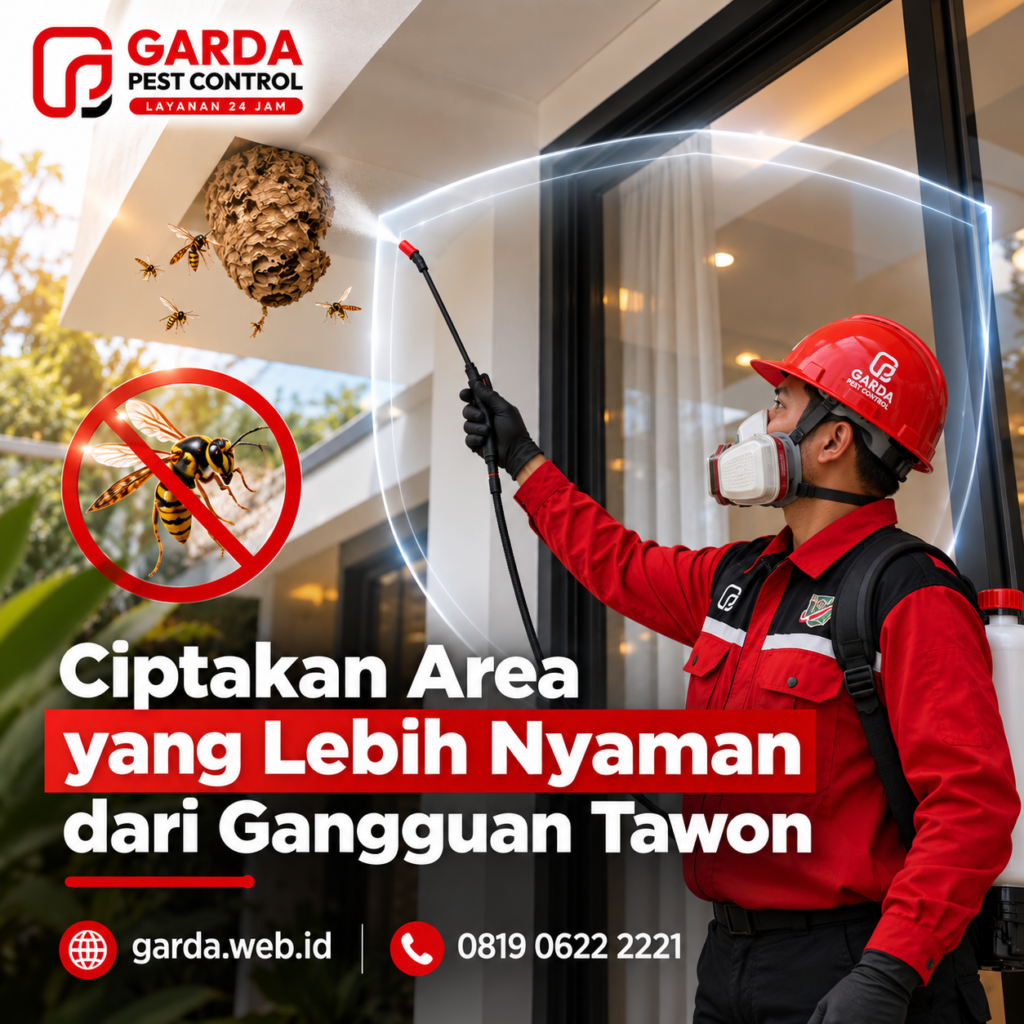 Jasa Pengusir Tawon dan Lebah Basmi Sampai Tuntas
