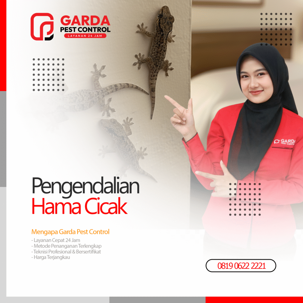 Jasa Pembasmi Cicak Terdekat Harga Murah