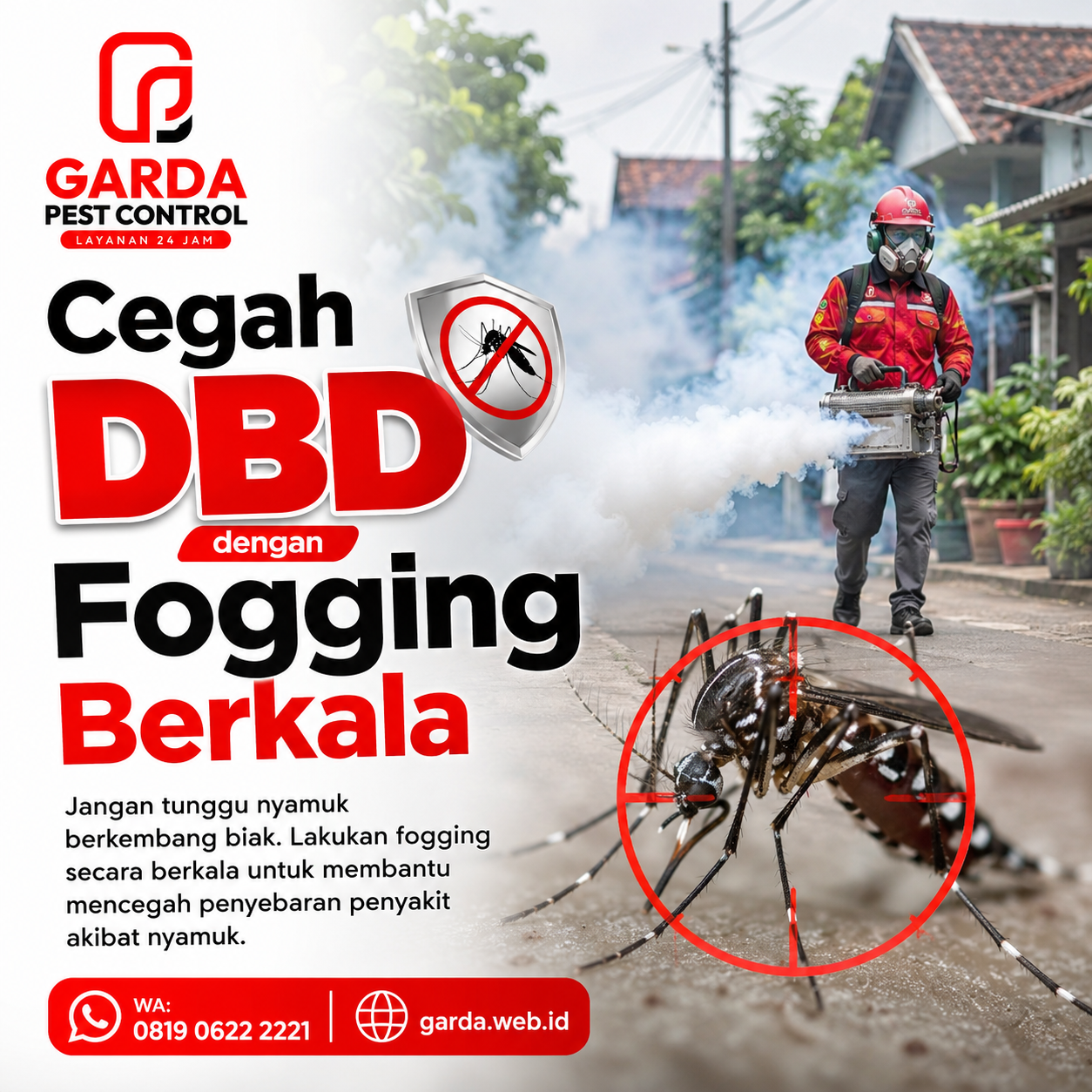 Harga Jasa Fogging Nyamuk Murah di Bandung Layanan 24 Jam