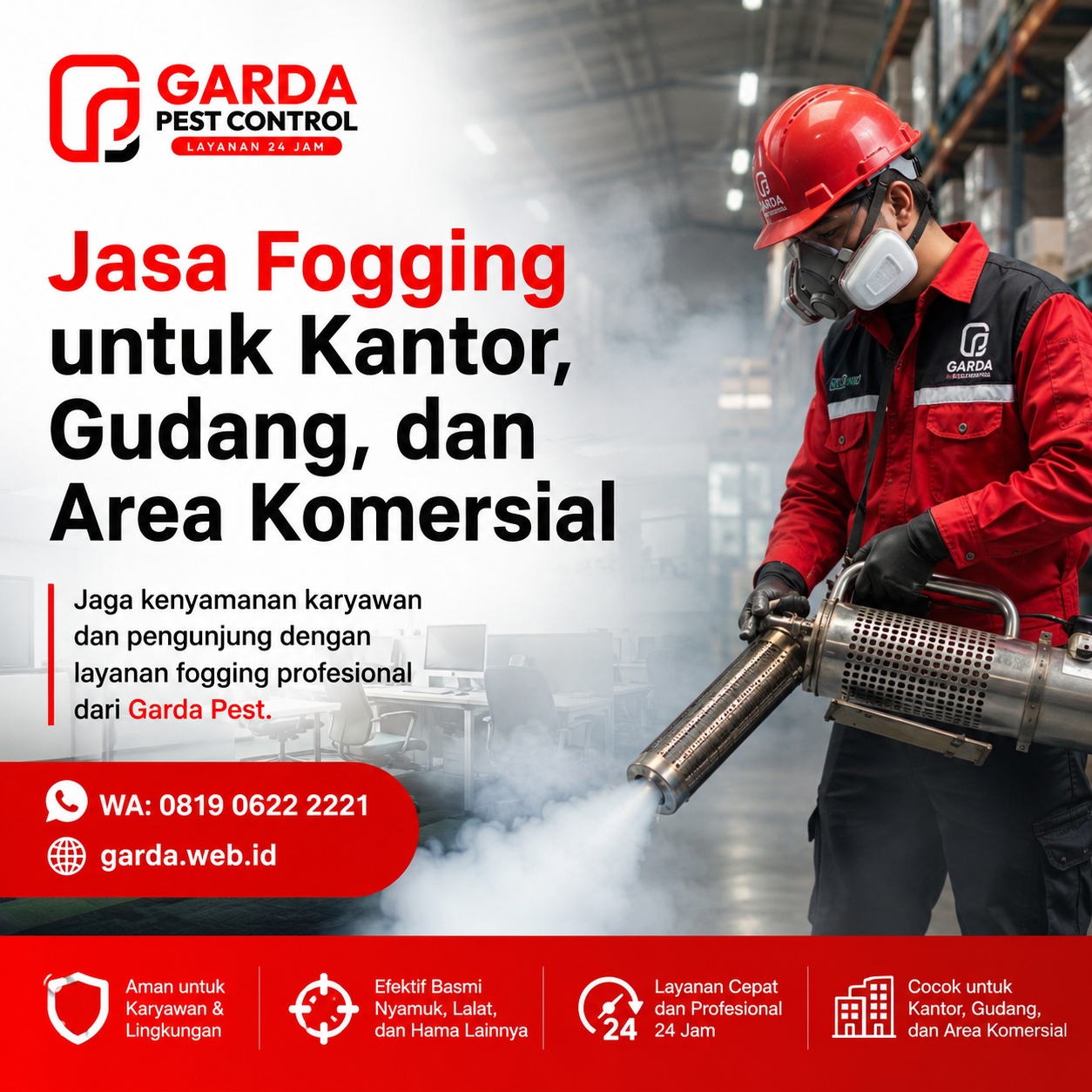 Harga Jasa Fogging Nyamuk Bekasi: Panduan Lengkap dan Transparan dari Ahli Garda