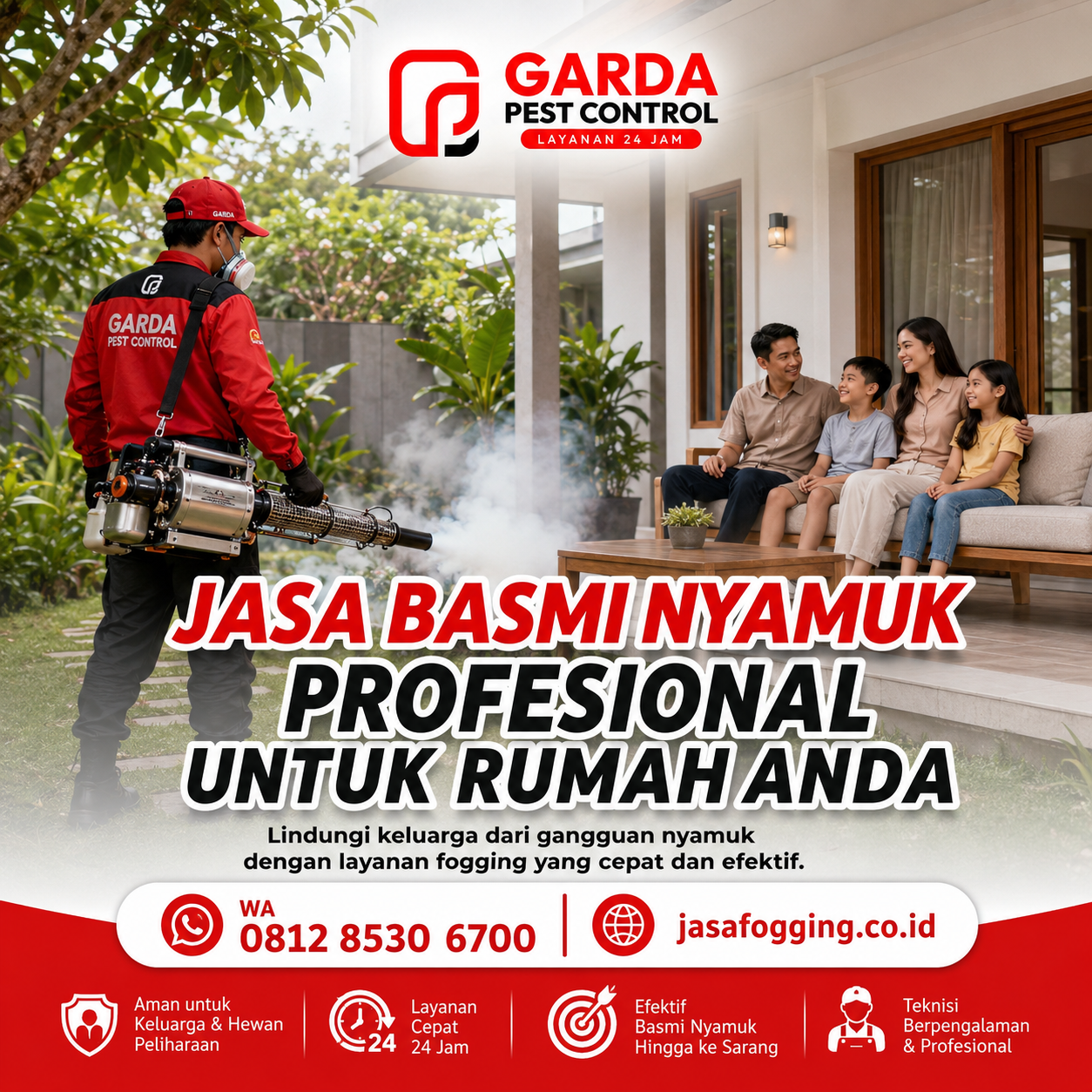 Jasa Fogging Chikungunya di Bandung: Kini Bayar Bisa Pakai Kartu Kredit!