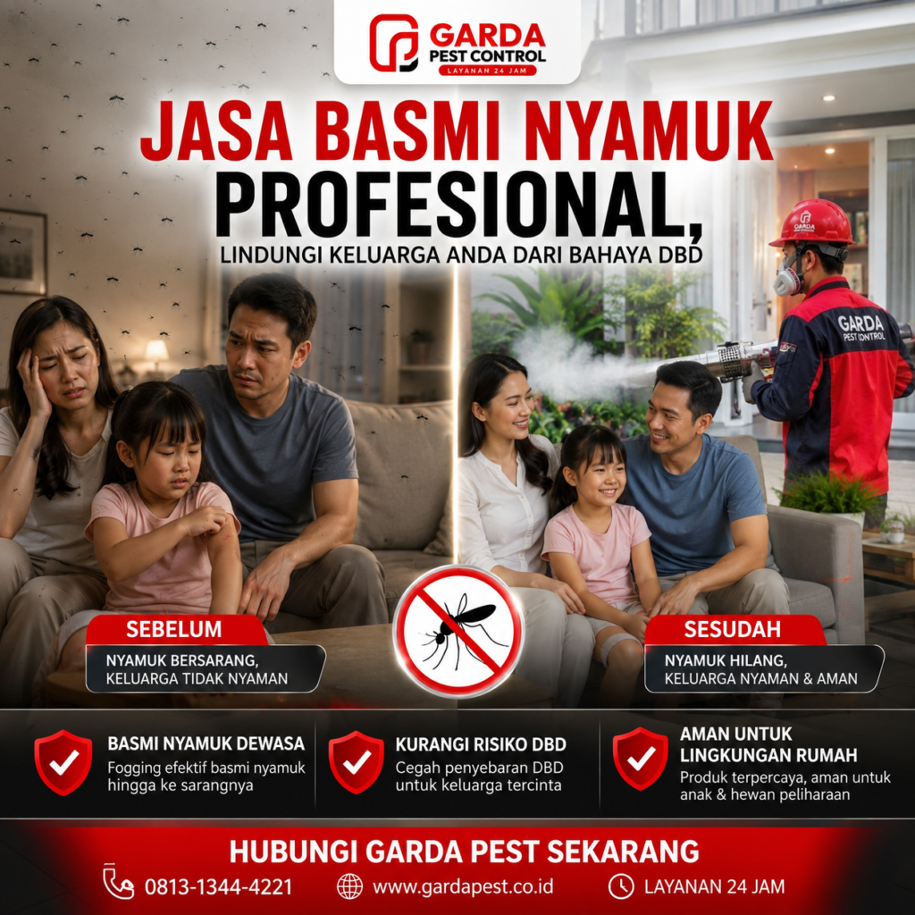 Jasa Fogging Rumah Sleman Jogja: Perlindungan Optimal dari Nyamuk Membandel