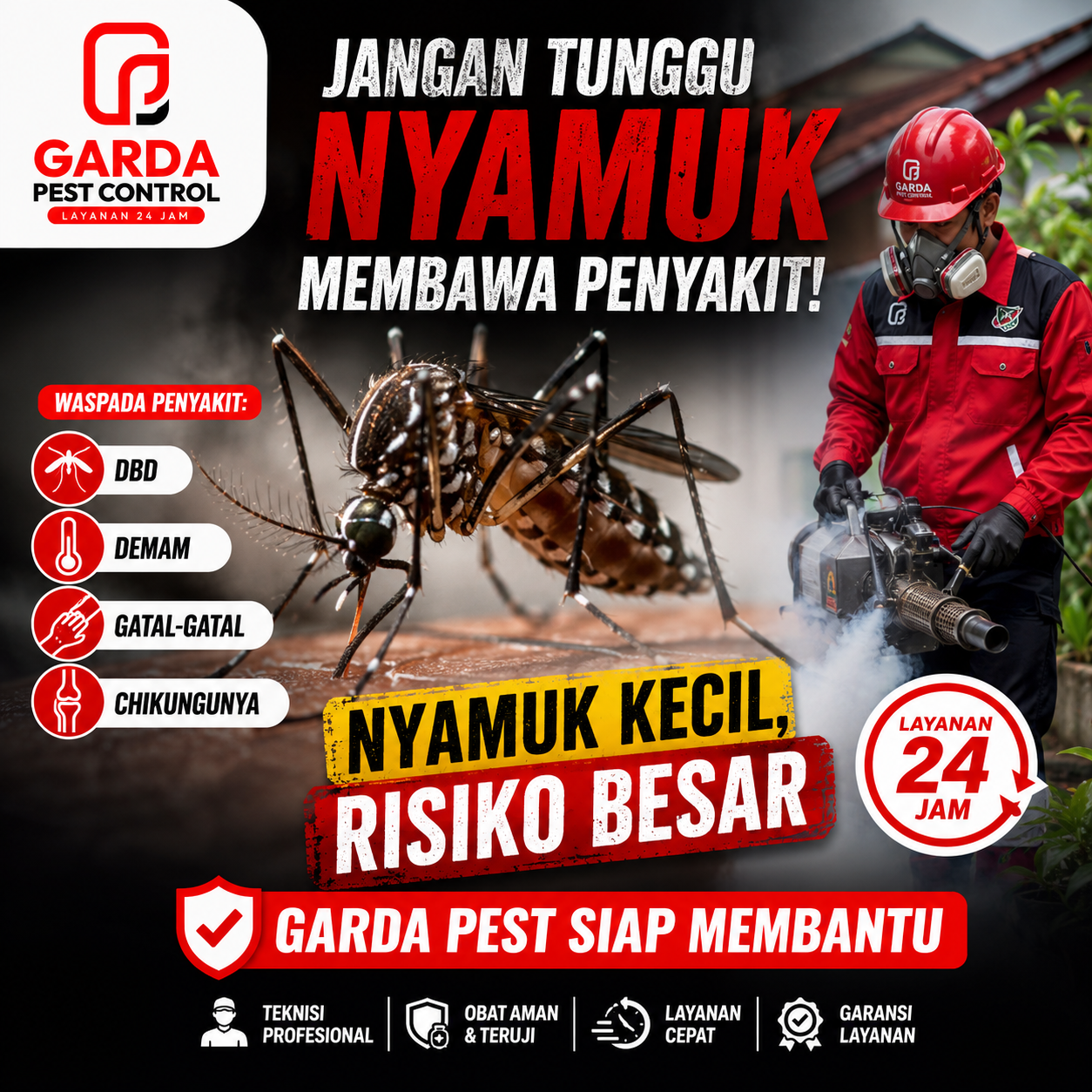 Jasa Pembasmi Nyamuk Boyolali: Solusi Efektif untuk Hidup Nyaman Bebas Nyamuk
