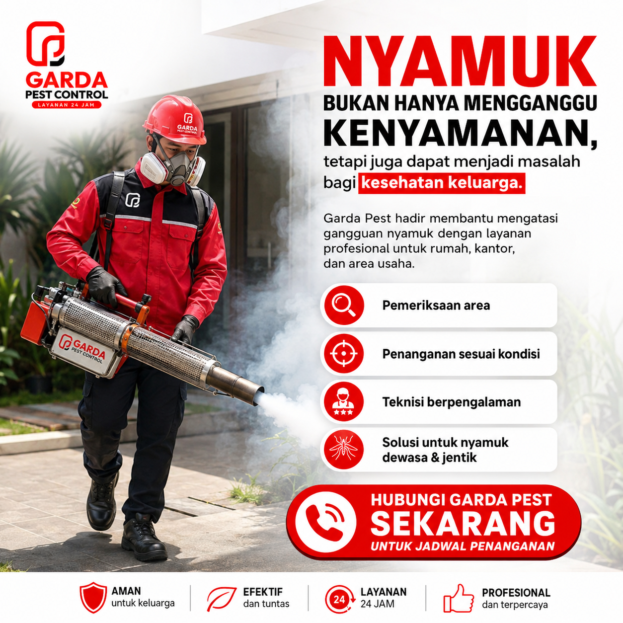 Jasa Fogging Profesional di Tangerang: Lindungi Lingkungan Anda dengan Ahli Pest Control Garda