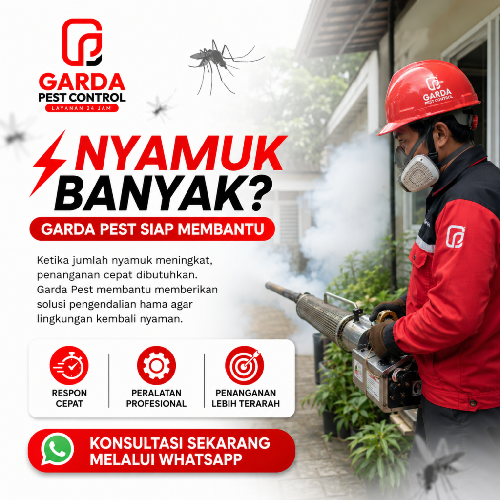 Jasa Fogging Profesional di Tangerang: Lindungi Lingkungan Anda dengan Ahli Pest Control Garda