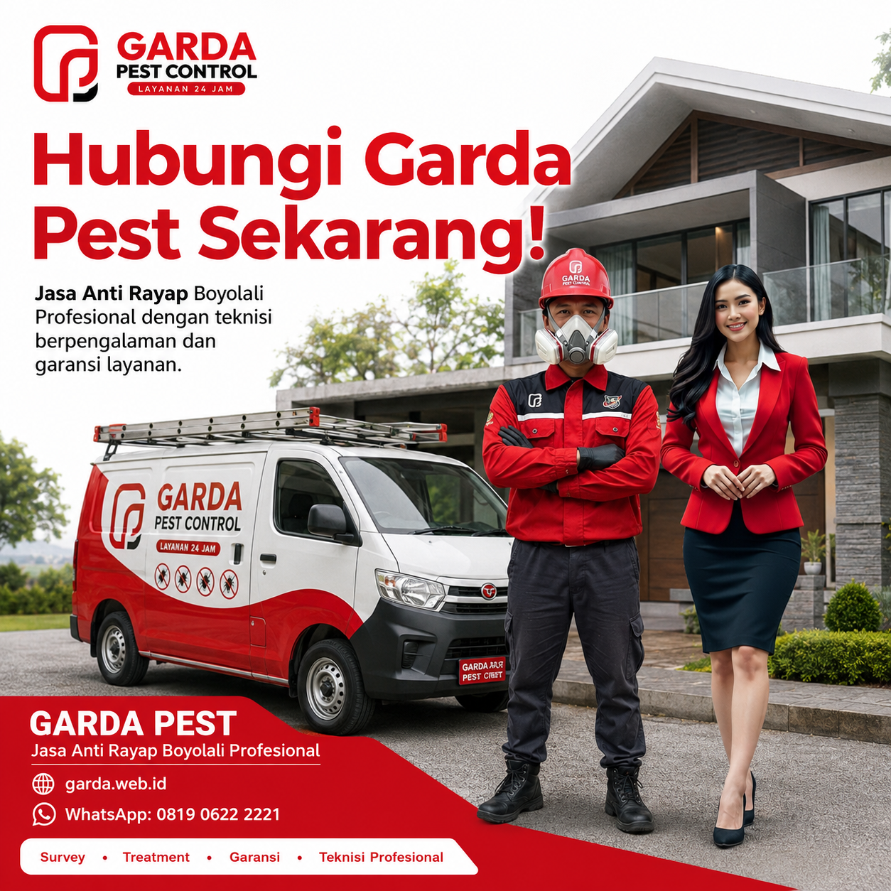 Jasa Anti Rayap Semarang Profesional: Garda Pest Control Basmi Tuntas Rayap, Jaminan Properti Aman!