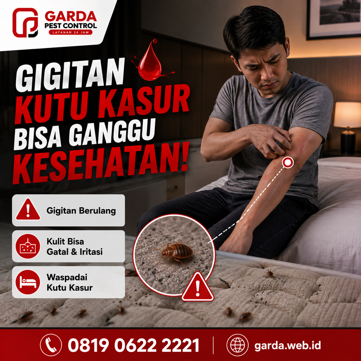 Bahaya Gigitan Kutu Kasur untuk Kesehatan dan Cara Menanganinya