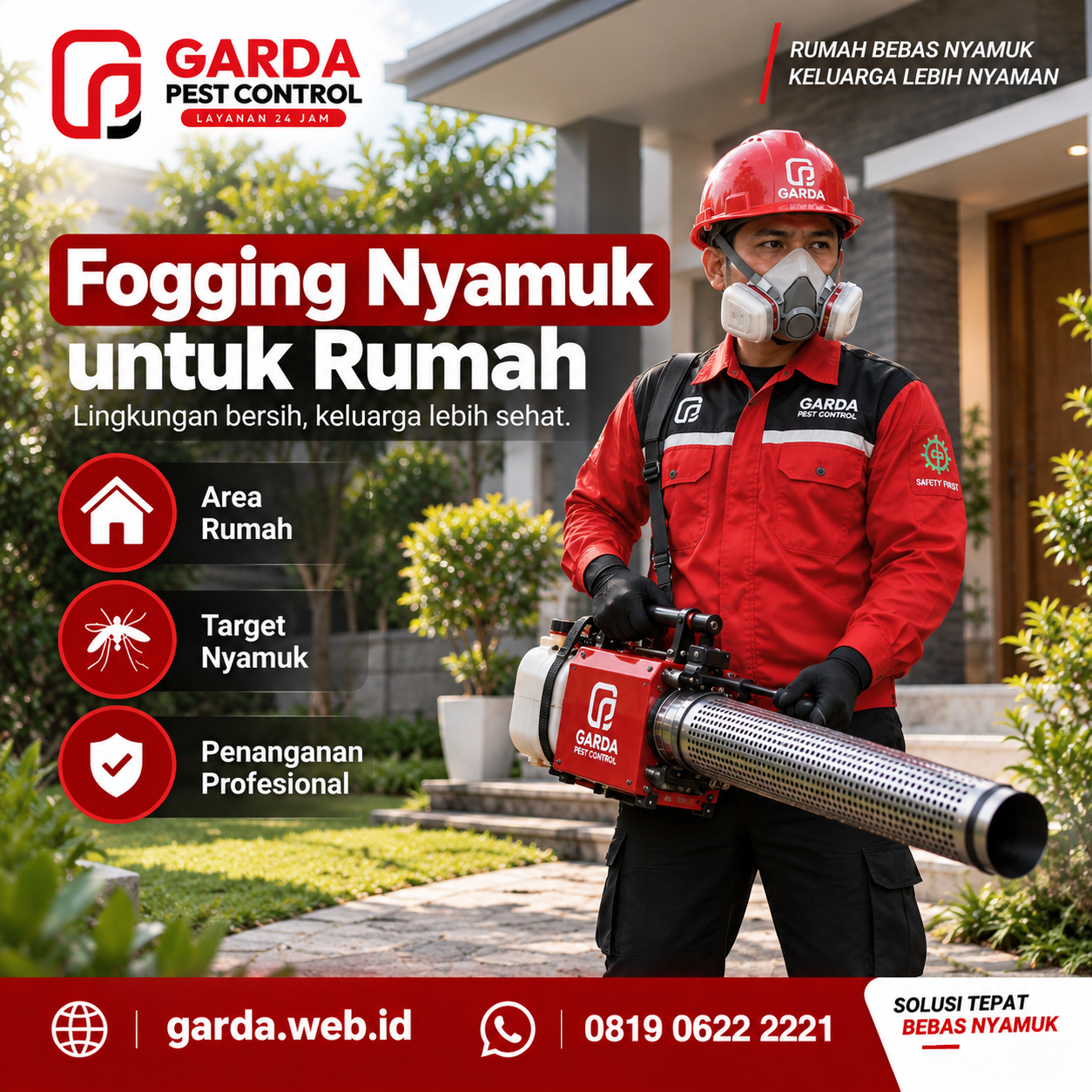 Jasa Fogging DBD Area Perumahan Boyolali