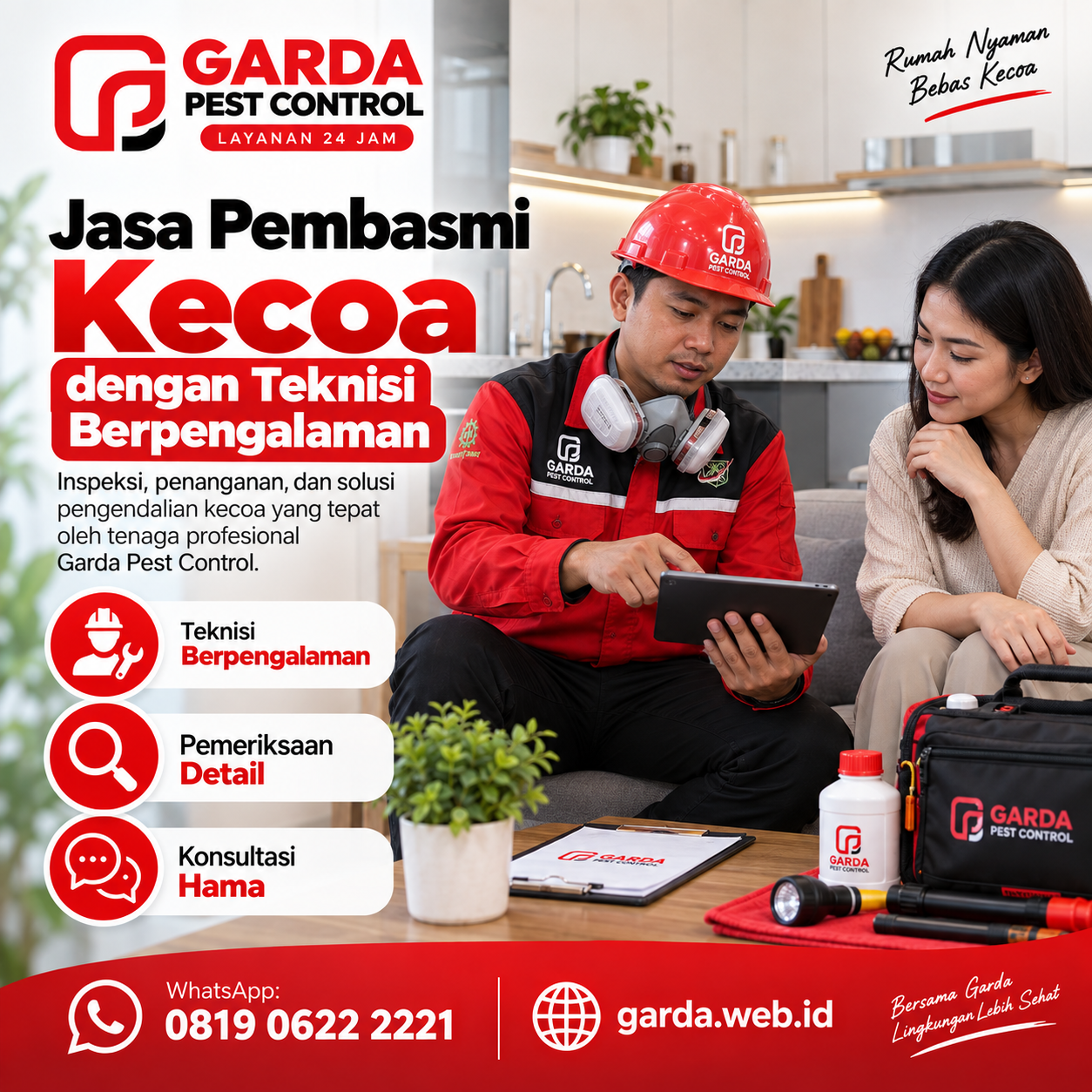 Jasa Pembasmi Kecoa Bergaransi di Boyolali untuk Rumah dan Bisnis Kuliner